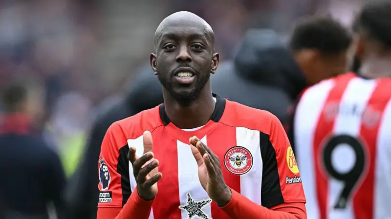 Newcastle target Wissa back in Brentford training